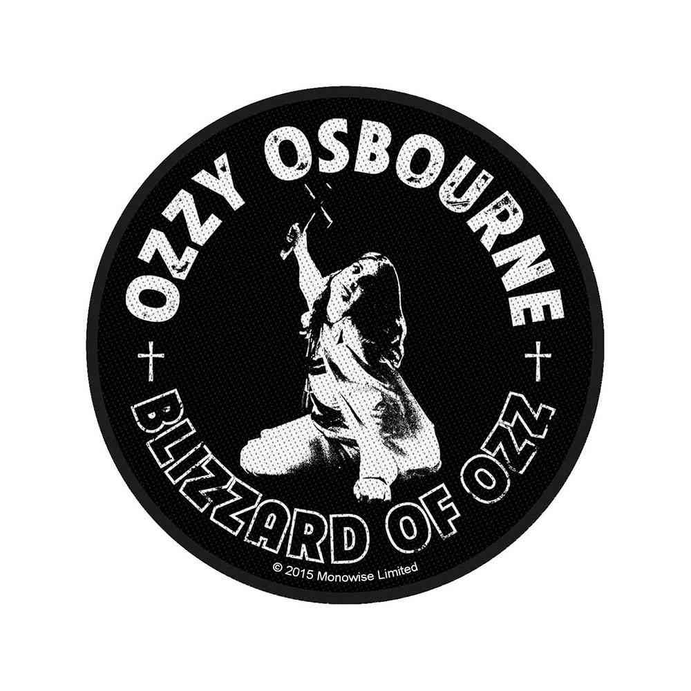 Ozzy Osbourne - Blizzard Of Ozz Patch - Black
